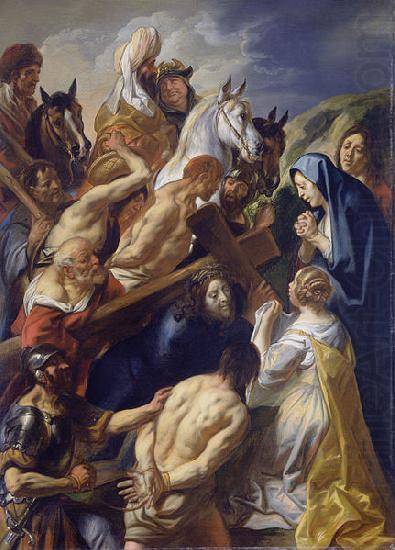 The Bearing of the Cross, Jacob Jordaens